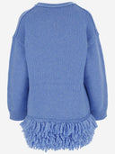 Stella Mc Cartney Wool Blend Sweater With Bangs