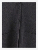Jil Sander Wool Blend Maxi Cardigan