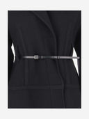 Jil Sander Single Breasted Wool Coat