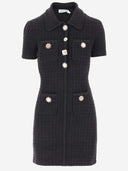 Self Portrait Viscose Blend Knit Dress