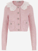 Self Portrait Wool Blend Cardigan