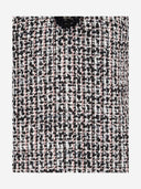 Self Portrait Mini Dress In Bouclé Fabric