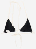 Mc2 Saint Barth Stretch Nylon Bikini Top