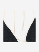 Mc2 Saint Barth Stretch Nylon Bikini Top