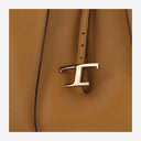 Tod's T Timeless Medium Leather Hobo Bag