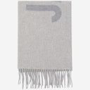 Jacquemus Wool Scarf With Maxi Logo