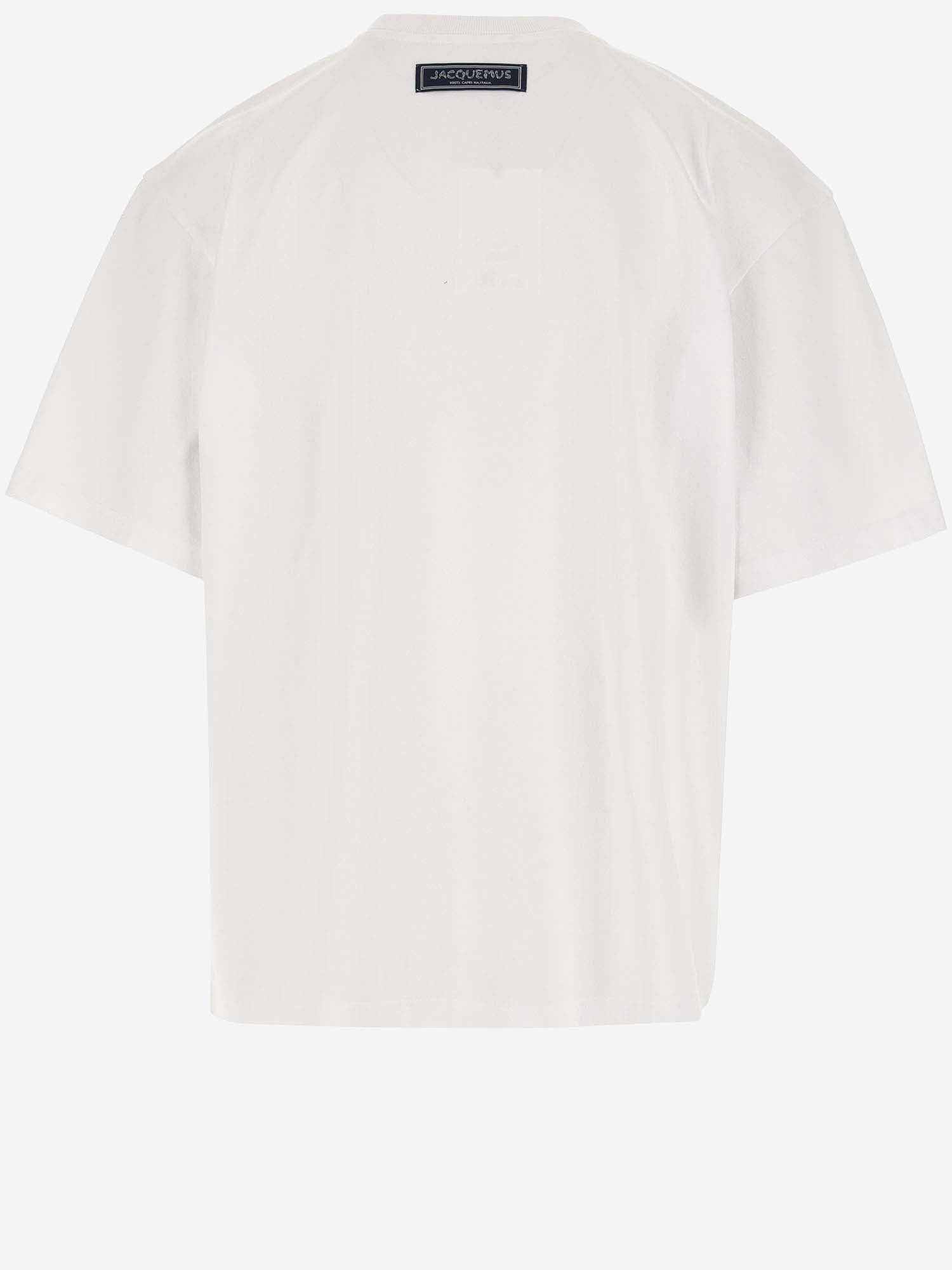 Jacquemus Cotton T Shirt With Capri Print – Balardi