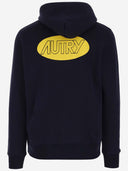 Autry Logo Cotton Hoodie