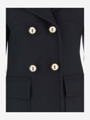 Stella Mc Cartney Double Breasted Wool Coat