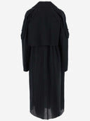 Giorgio Armani Wool Blend Long Coat