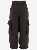 Pantalon de cargaison en coton Pinko