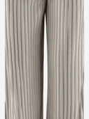Giorgio Armani Viscose Jersey Jacquard Pants