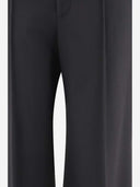 Pantalones de bengala de lana Chloè