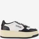 Sneaker in pelle di medaglia automatica