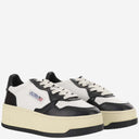 Sneaker in pelle di medaglia automatica