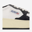 Sneaker in pelle di medaglia automatica