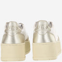 Autry medaillewinnaar platform lederen sneakers