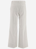 QL2 rozciągnięte bawełniane aksamitne spodni