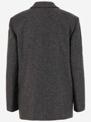 Pinko viscose mezcla chaqueta de doble pecho