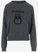 Pinko wollen trui met logo