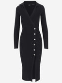Pinko Viscose Blend Dress