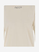 Patou Cotton T Shirt With Logo