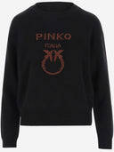 Pinko Wollpullover mit Logo