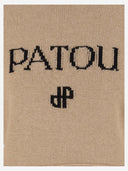 Patou Wool And Cashmere Sweater With Logo
