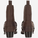 Paris Texas Helena Leather Ankle Boot