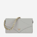 Mcm Logo Leather Shoulder Bag