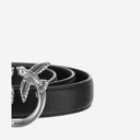 Pinko Love Berry Leather Belt