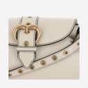 Pinko Jolene Small Shoulder Bag With Heart Buckle