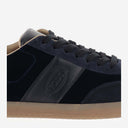Tod's Velvet And Leather Sneakers