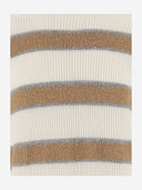 Malo Cashmere Sweater With Striped Pattern