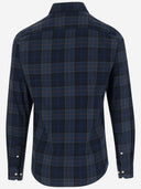Barbour -Baumwollhemd mit Scheckmuster