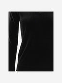 Stephan Janson Stretch Velvet Jersey Top