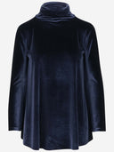 Stephan Janson Stretch Velvet Jersey Blouse