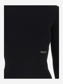 Patou Wool Blend Sweater With Logo
