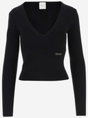 Patou Wool Blend Sweater With Logo