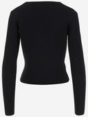 Patou Wool Blend Sweater With Logo