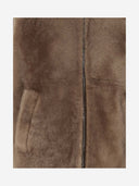 Yves Salomon Short Fur Coat Made Of Lamb Hair