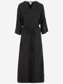 Stephan Janson Satin Long Kleid