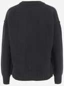 Ami Wollpullover mit Logo