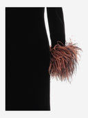 Stephan Janson Viscose Blend Long Dress