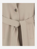 Pinko Wool Long Coat