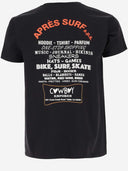 Maglietta di cotone del surf APRES con logo