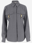 Stella Mc Cartney Wool Shirt With Buckles