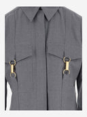 Stella Mc Cartney Wool Shirt With Buckles