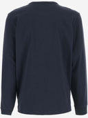 Woolrich Long Sleeve Cotton T Shirt With Logo