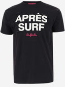 Apres Surf Cotton T Shirt With Logo